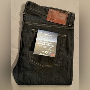 Naked & Famous - Nightshade Stretch Selvedge Denim Jeans - Weird Guy 38